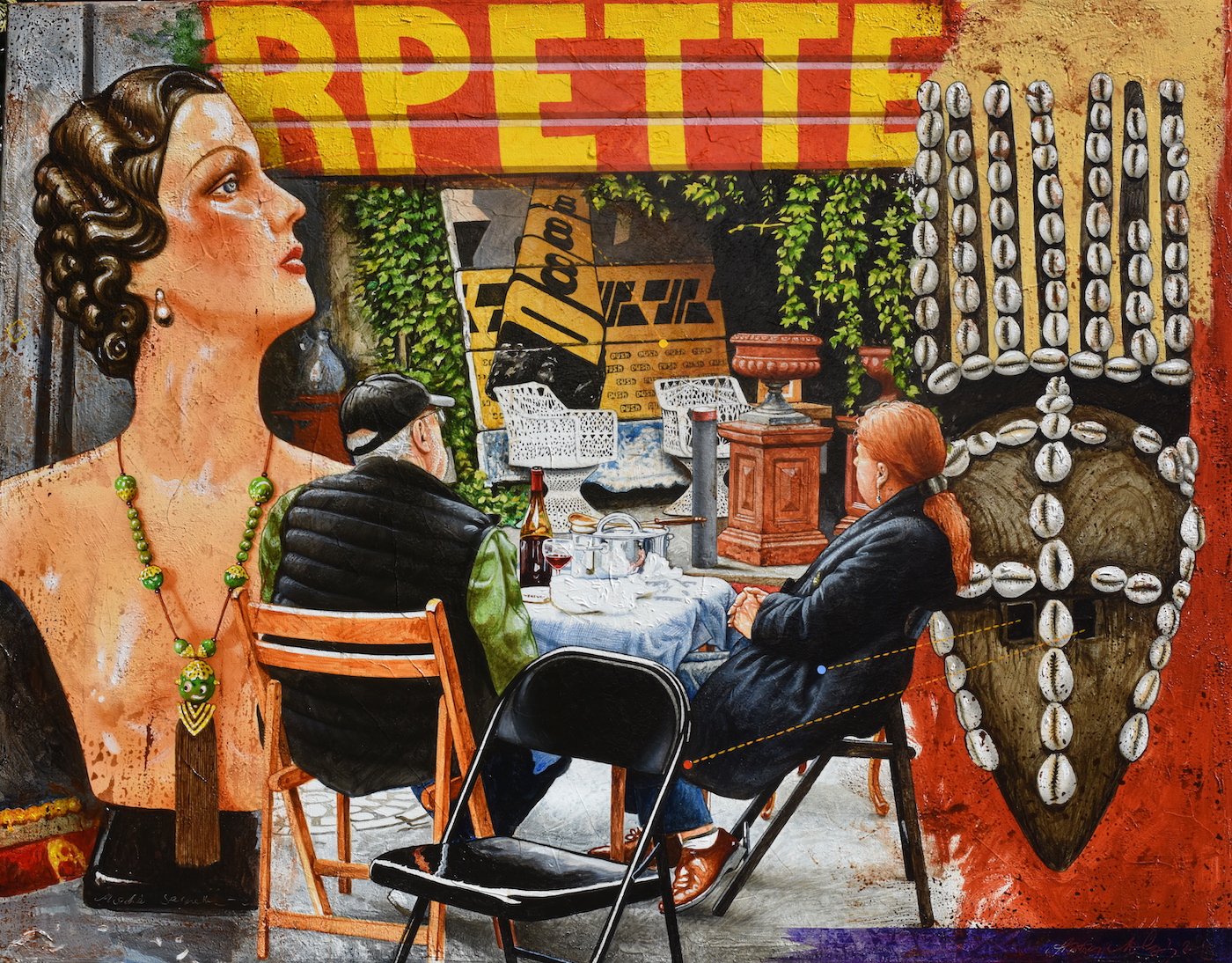Paris march&Atilde;&copy; de Puces 162x130 2019