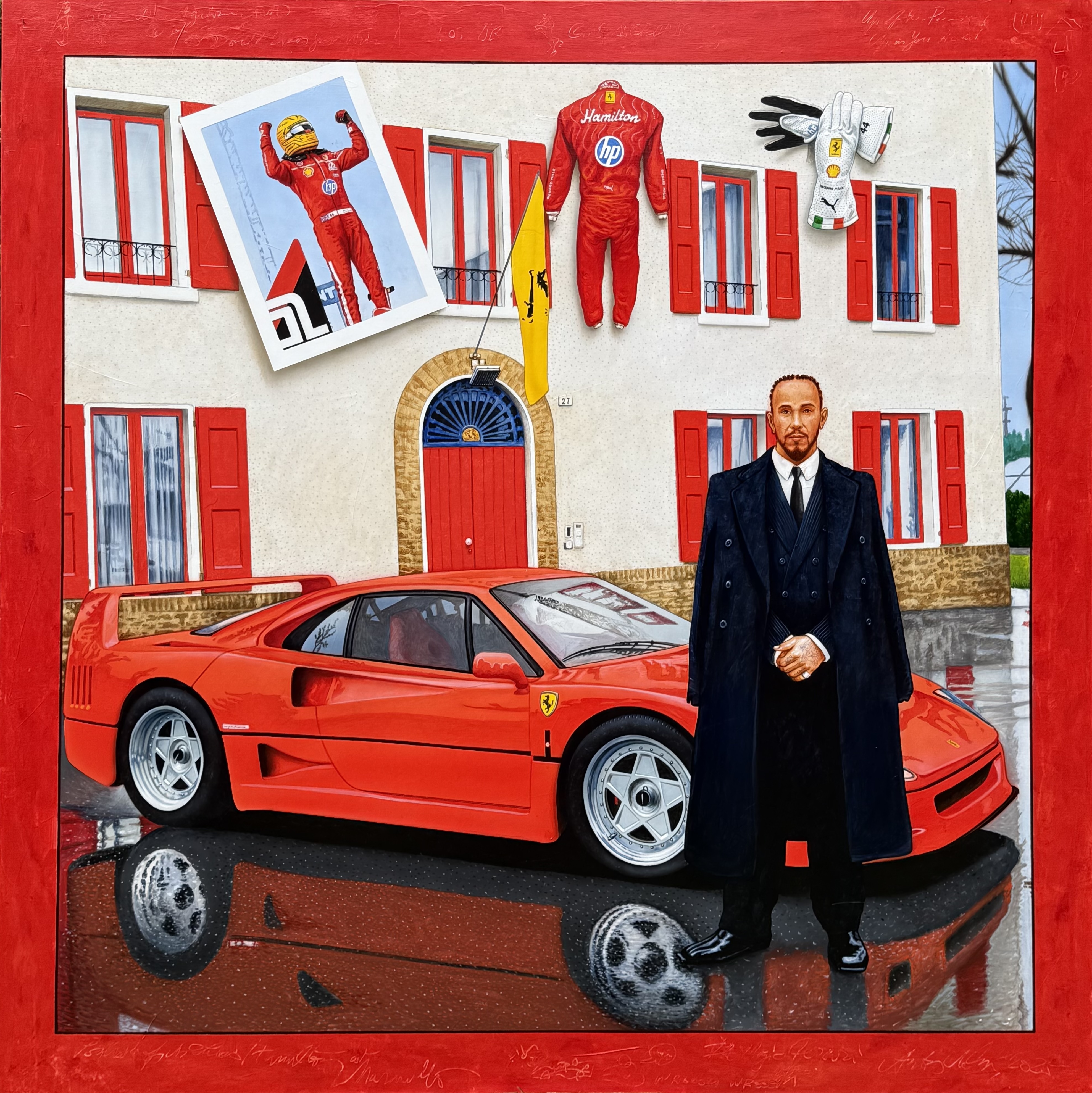 Maranello 180 x 180 cm 2025