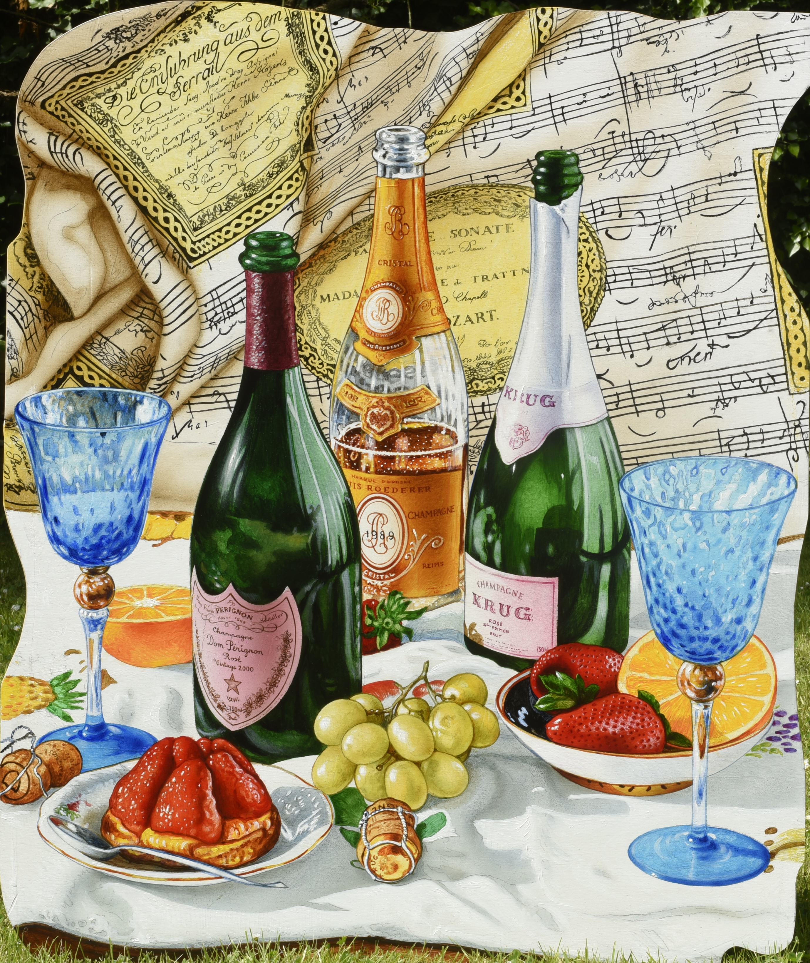 Champagnes 120 x 100 cm