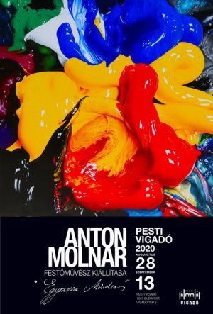 Exposition Anton Molnar "Egyszerre Minden"  Budapest  Pesti Vigad&Atilde;&sup2;   2020 aug. 28 - szept.13  LIVE VIDEO VERNISSAGE 27  /08  17H !!! 