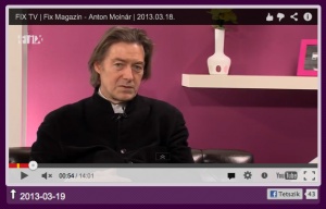  FIX TV | Fix Magazin - Anton Moln&Atilde;&iexcl;r