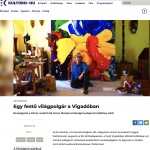 Egy fest&Atilde;&para; vil&Atilde;&nbsp;gpolg&Atilde;&nbsp;r a Vigadoban